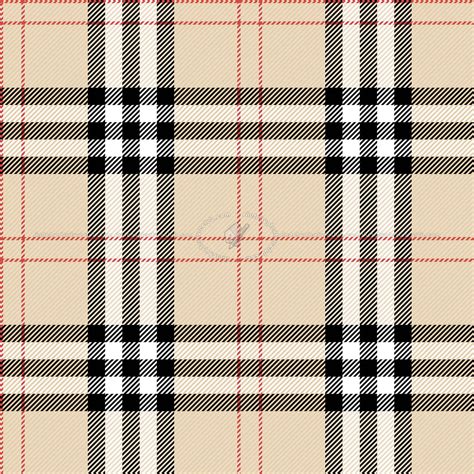 Burberry pattern fabric